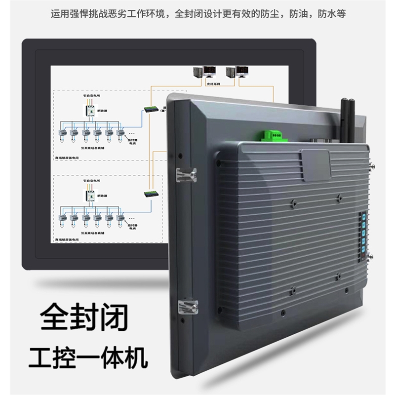 全封闭式工业工控一体机